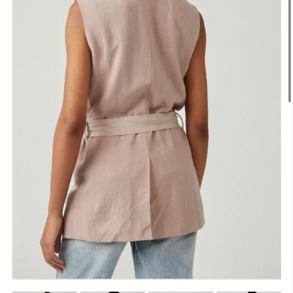 Free People Olivia Vest-Ethreal- - Picture 4 of 11